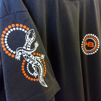 HB Gecko T-shirt Soft and comfortable 100% cotton tee.