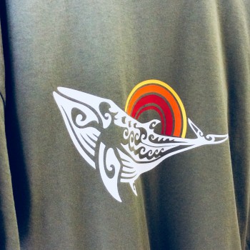 Our Travelling Whale tees are so soft and comfortable.